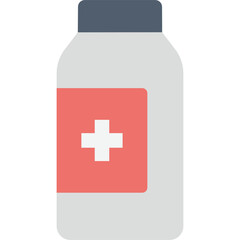 Medicine bottle Isolated Vector icon which can easily modify or edit

