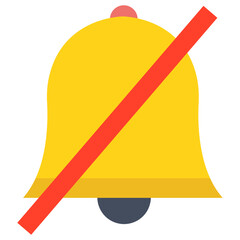 Silent notification Isolated Vector icon which can easily modify or edit

