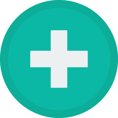 Add plus Isolated Vector icon which can easily modify or edit

