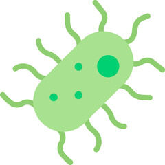 Bacteria Isolated Vector icon which can easily modify or edit

