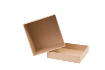 Brown paper box