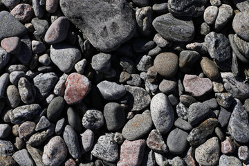 pebbles on the beach