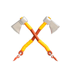 Magical Sword icon Isolated 3d render Illustration