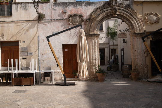 Apulia, Italy. View of Nardo. Baroque towns of Apulia. Ancient Nardo