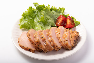 ペッパーチキン　(黒胡椒仕立て)