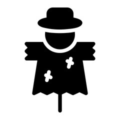 scarecrow glyph icon