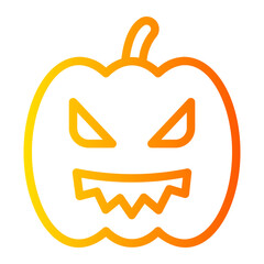pumpkin gradient icon
