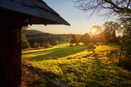 rural sunset