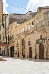 Fototapeta na wymiar View of old town of Altamura, Italym Apulia
