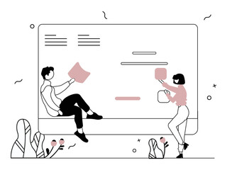 Business & Marketing concept illustrations mega set

High-Quality and Customizable Illustrations Library. This marketing set Illustration can be used for onboarding mobile apps, web landing pages