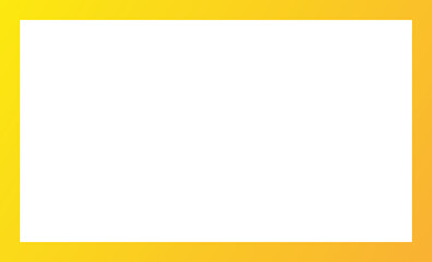 Frame yellow orange gradient abstract banner background design template.