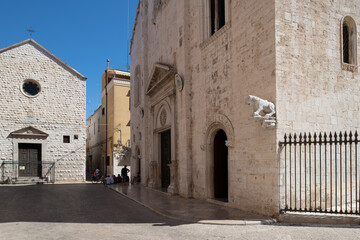 view of south italian heritage site. Cityscape of a unique Mediterranean jewel.