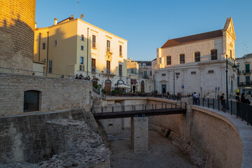view of south italian heritage site. Cityscape of a unique Mediterranean jewel.