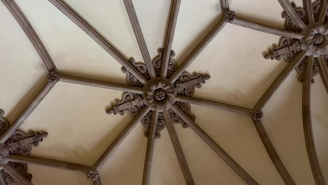 Ceiling Facade At Rathausmarkt Hamburg