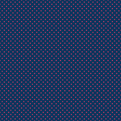 Polka dot texture, pink on navy blue polka dot seamless pattern as background
