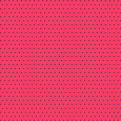 Polka dot texture, dark blue on pink polka dot seamless pattern as background