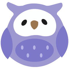 purple owl