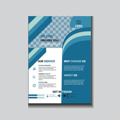 Modern Business corporate flyer template