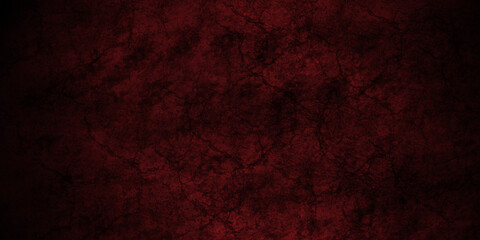 Dark Black and red stone concrete grunge texture background anthracite backdrop panorama. Panorama dark grey black and red slate background or texture.	
