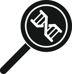 Search dna icon simple vector. Gmo food