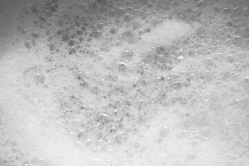 Foam and soap bubble background