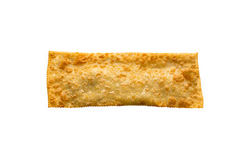 brazilian pastel, a popular fried snack with transparency