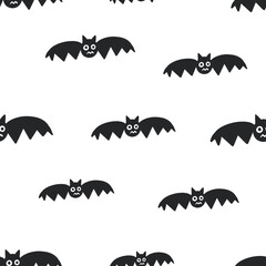 seamless pattern with bat