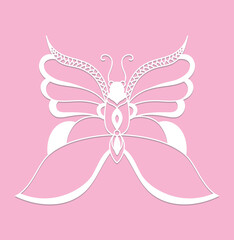 butterfly outline drawing for kids