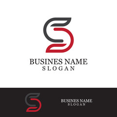 Business corporate S letter logo