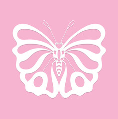 butterfly outline drawing for kids