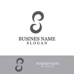 Business corporate S letter logo
