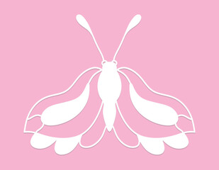 butterfly outline drawing for kids