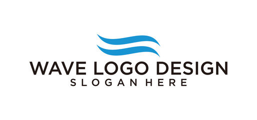 Wave logo design