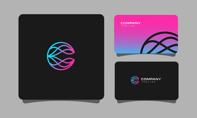 C Beauty Colorfull Line Logo