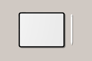 iPad Pro Blank Mockup