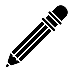 Pencil Glyph Icon