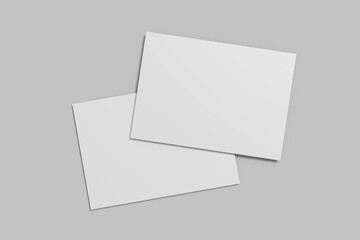Postcard Blank Mockup