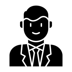 Groom Glyph Icon