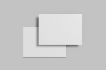 Postcard Blank Mockup