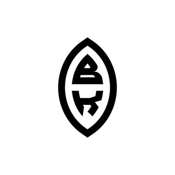 recommend clip art: BK bold line geometric initial logo design which is good for branding