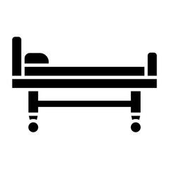 Bed Glyph Icon