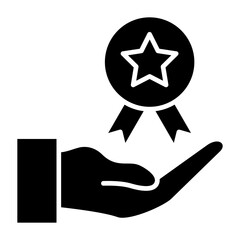 Award Glyph Icon
