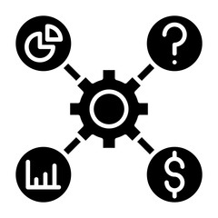 Efficiency Glyph Icon