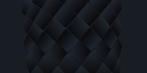 Obraz premium Abstract black geometry background