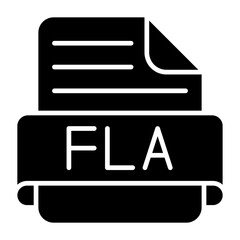 Fla Glyph Icon