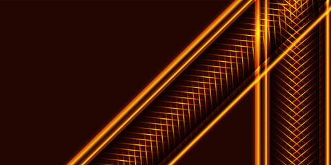 Abstract dark brown and gold background