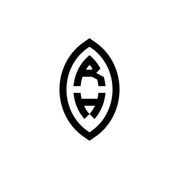recommend clip art: RH bold line geometric initial logo design which is good for branding