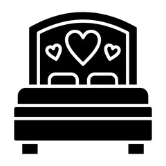 Bed Glyph Icon