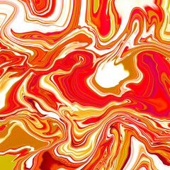 abstract background with waves
