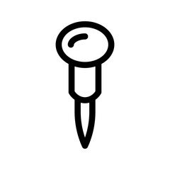 Pin icon.  sign location sign. map pin symbol. vector illustration